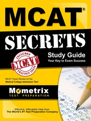 cover image of MCAT Secrets Study Guide
